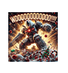 最強ホワイトベア-ドロイド（個別スタンプ：30）