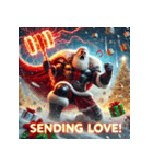 最強BLACKサンタ（個別スタンプ：7）