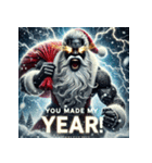 最強BLACKサンタ（個別スタンプ：9）