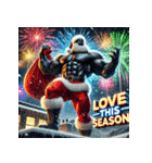 最強BLACKサンタ（個別スタンプ：11）