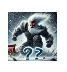 最強BLACKサンタ（個別スタンプ：22）
