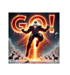 最強BLACKサンタ（個別スタンプ：23）