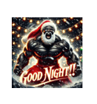 最強BLACKサンタ（個別スタンプ：25）