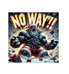 最強BLACKサンタ（個別スタンプ：26）