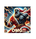 最強BLACKサンタ（個別スタンプ：30）