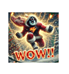 最強BLACKサンタ（個別スタンプ：33）