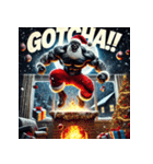 最強BLACKサンタ（個別スタンプ：35）