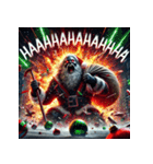 最強BLACKサンタ（個別スタンプ：36）