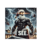 最強BLACKサンタ（個別スタンプ：38）