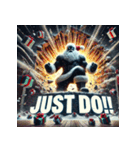 最強BLACKサンタ（個別スタンプ：39）