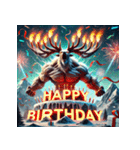 最強トナカイ（個別スタンプ：11）