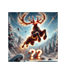 最強トナカイ（個別スタンプ：12）