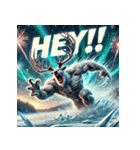 最強トナカイ（個別スタンプ：17）