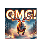 最強トナカイ（個別スタンプ：19）