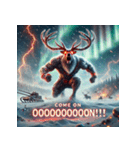 最強トナカイ（個別スタンプ：28）