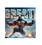 最強トナカイ（個別スタンプ：31）