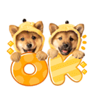 我が家の愛犬♡大好き柴犬ちゃん（個別スタンプ：7）