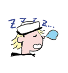 あおいほし絵画教室のぼうや（個別スタンプ：5）