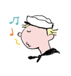 あおいほし絵画教室のぼうや（個別スタンプ：12）