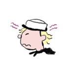 あおいほし絵画教室のぼうや（個別スタンプ：16）