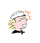 あおいほし絵画教室のぼうや（個別スタンプ：17）