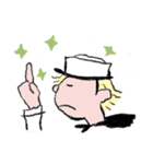 あおいほし絵画教室のぼうや（個別スタンプ：20）