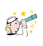 あおいほし絵画教室のぼうや（個別スタンプ：21）