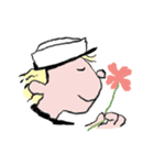 あおいほし絵画教室のぼうや（個別スタンプ：22）