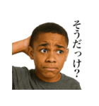 やらかした黒人少年（個別スタンプ：29）