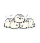 使いやすい♡もちシマエナガ セリフなし（個別スタンプ：6）