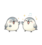 使いやすい♡もちシマエナガ セリフなし（個別スタンプ：21）