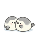 使いやすい♡もちシマエナガ セリフなし（個別スタンプ：27）