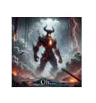 最恐悪魔（個別スタンプ：18）