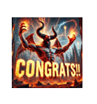 最恐悪魔（個別スタンプ：40）