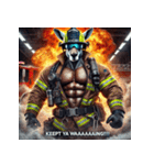 カンガルー消防士！！（個別スタンプ：3）