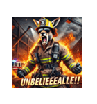 カンガルー消防士！！（個別スタンプ：9）