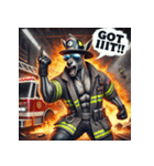 カンガルー消防士！！（個別スタンプ：10）