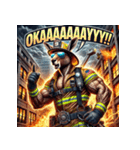 カンガルー消防士！！（個別スタンプ：11）