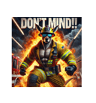 カンガルー消防士！！（個別スタンプ：18）