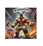 カンガルー消防士！！（個別スタンプ：28）