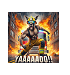 カンガルー消防士！！（個別スタンプ：29）