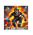 カンガルー消防士！！（個別スタンプ：30）