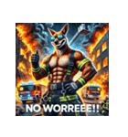 カンガルー消防士！！（個別スタンプ：39）