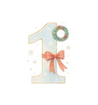 着物女子のクリスマスアドベントカレンダー（個別スタンプ：32）