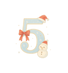 着物女子のクリスマスアドベントカレンダー（個別スタンプ：36）