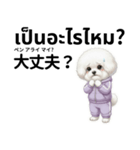 ビジョンフリーゼのタイ語と日本語会話（個別スタンプ：6）