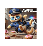 キャットポリス24時（個別スタンプ：9）