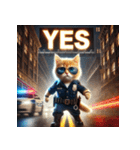 キャットポリス24時（個別スタンプ：32）