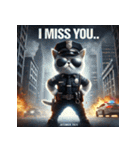 キャットポリス24時（個別スタンプ：34）