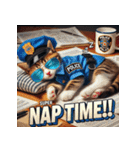 キャットポリス24時（個別スタンプ：35）